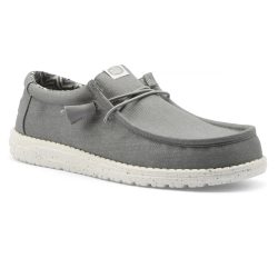 HEY DUDE - Wally Stretch Canvas, für Damen, Grau, Größe 44