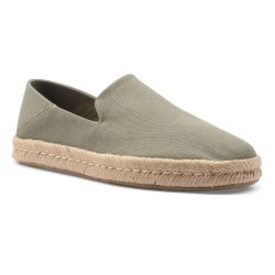 Toms - espadrilles aus recycelter baumwolle  santiago, für Damen, Grau, Größe 44