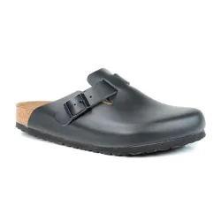 Birkenstock, Birkenstock - Boston R-39, für Damen, Schwarz, Größe 39
