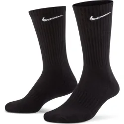 Nike - Triopack, wadenlange Sp-Sock, für Herren, Black, Größe L