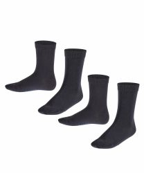Falke - Socken  2er Pack- Happy 2P SO, 23-26, Nachtblau