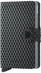 Secrid - Miniwallet The Cubic-0, für Damen, Schwarz, Größe Onesize
