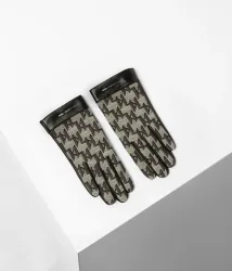 Karl Lagerfeld - Monograme Jkrd Glove-s, für Damen, Schwarz, Größe S
