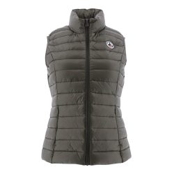 Jott - Daunengilet ohne Kapuze, für Damen, Khaki, Größe XL