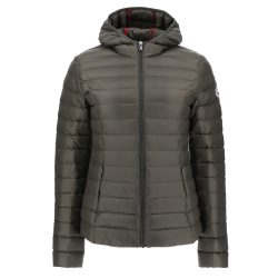 Jott - Daunenjacke mit Kapuze, für Damen, Khaki, Größe XL