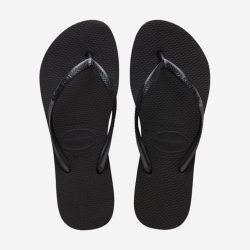 Havaianas - Slim Flatform-41-42, für Damen, Schwarz, Größe 41-42