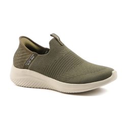 Skechers -  Slip-ins Ultra Flex 3.0 Cozy-40, für Damen, Khaki, Größe 40