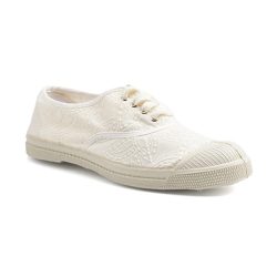 BENSIMON - Tennis Lacet Broderie Anglaise, für Damen, Écru, Größe 36