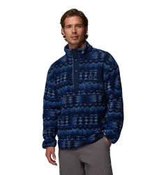 Columbia Helvetia™ II Printed Half Snap Fleece-XS-433-2098461-S26 XS