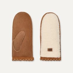Ugg W UGGFLUFF SCALLOPED MITTEN-SM SM