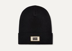 UGG - High Crown Beanie, für Herren, Schwarz, Größe Onesize