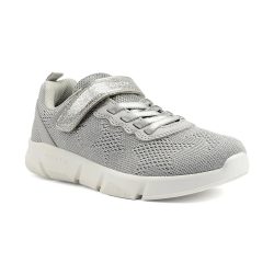 Geox - Aril, Aril Klett-Sneakers, 26, Grau
