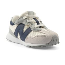 New Balance Kids 327 New-B Hook & Loop unisex, weiss, Grösse: 27.5