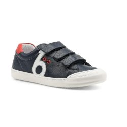 Benjie - Elm logo-34, Elm Logo-28 Klettverschluss-Sneaker, 34, Aquamarine