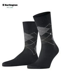 Burlington - Wadenlange Socken, für Herren, Schwarz, Größe 40-46
