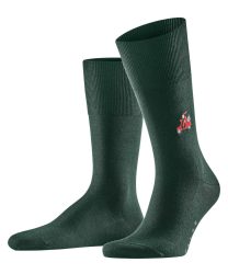 Falke - Wadenlange Socken, für Herren, Waldgrün, Größe 39-40