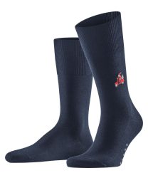 Falke - Wadenlange Socken, für Herren, Mitternachtsblau, Größe 39-40