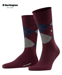 Burlington - Wadenlange Socken, für Herren, Rot, Größe 40-46