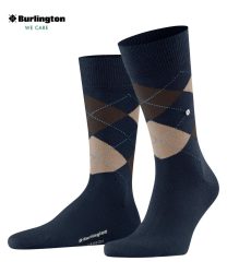 Burlington - Wadenlange Socken, für Herren, Marine Größe 40-46