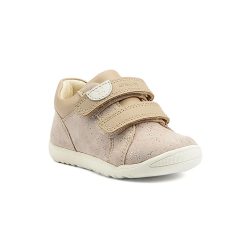 Geox - Macchia, Macchia Lauflernschuhe Klettverschluss Stiefel, 19, Beige
