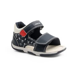 Geox - Tapuz, Tapuz Sandalen mit Klettverschluss, 18, Aquamarine