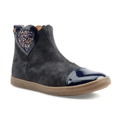 Gbb - Leolie, Leolie Glitter Herz Stiefeletten, 24, Aquamarine