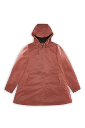RAINS - 18050 A-Line W, für Damen, Rot, Größe S