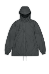 RAINS - Windjacke mit Kapuze, für Herren, Dunkelgrau, Größe L