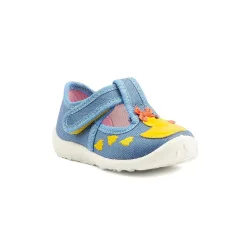 Superfit - Duck, Duck Baby Hausschuhe, 21, Blau