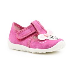 Superfit - Souris-20, Souris-19 Klettverschluss Hausschuhe, 20, Rosa