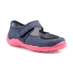 Superfit - Sweet heart, Sweet Heart Klettverschluss Hausschuhe, 31, Aquamarine