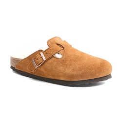 Birkenstock - Mules, Boston Shearling, 39, Cognac
