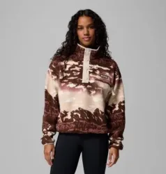 Columbia Helvetia™ II Printed Cropped Half Snap-XL-256-2098501-F25 XL