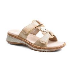 ara -  Hawaii - Leder sandale, für Damen, Beige, Größe 41