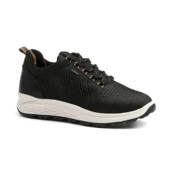 Geox - Sneakers, Low Top, Spherica Abx, 40, Black