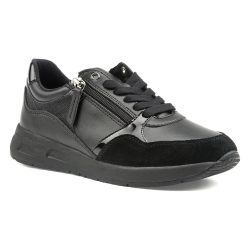 Geox - sneakers bulmya b, für Damen, Schwarz, Größe 38