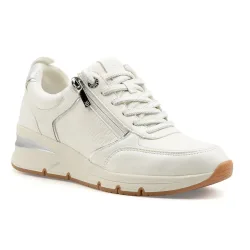 Tamaris Keilsneaker, Freizeitschuh, Halbschuh, Schnürschuh mit Aussenreissverschluss