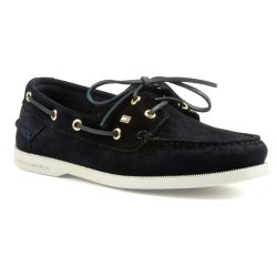 Tommy hilfiger HILFIGER SUEDE BOAT SHOE-38 38