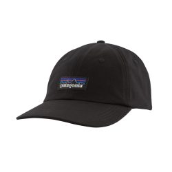 Patagonia - P6 Label Trad Cap, für Damen, Schwarz, Größe Onesize