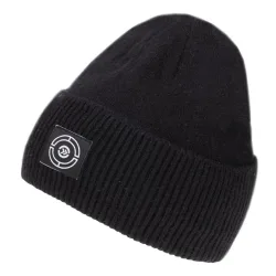 Isotoner - 83702 Bonnet Maille Soft Touch, One Size, Schwarz