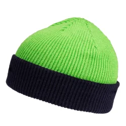 Isotoner - 83679 Bonnet Reversible Maille Soft Touch, One Size, Grün