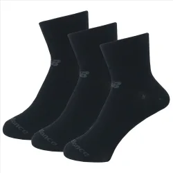New balance NB PF Cotton Flat Knit Ankle Socks 3 Pair-S S