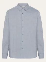 Knowledge cotton apparel Light Twill Shirt-M M