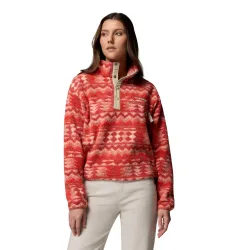 Columbia Helvetia™ II Printed Cropped Half Snap-M-610-2098501-S26 M