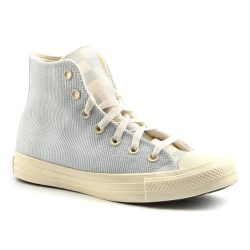 Converse - Ctas All Hi Craft Folk Strips-41, für Damen, Grau, Größe 41