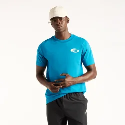 New balance Oval Badge Relaxed T-Shirt-M M