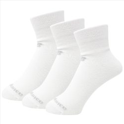 New balance NB PF Cotton Flat Knit Ankle Socks 3 Pair-L L