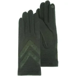 Isotoner - 85229 Copatibles Ecrans Tactilles, für Damen, Grün, Größe Onesize