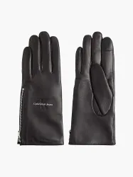 Calvin klein LEATHER GLOVES-SM SM