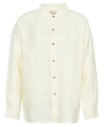 Barbour Hampton Relaxed Linen Shirt-14 14